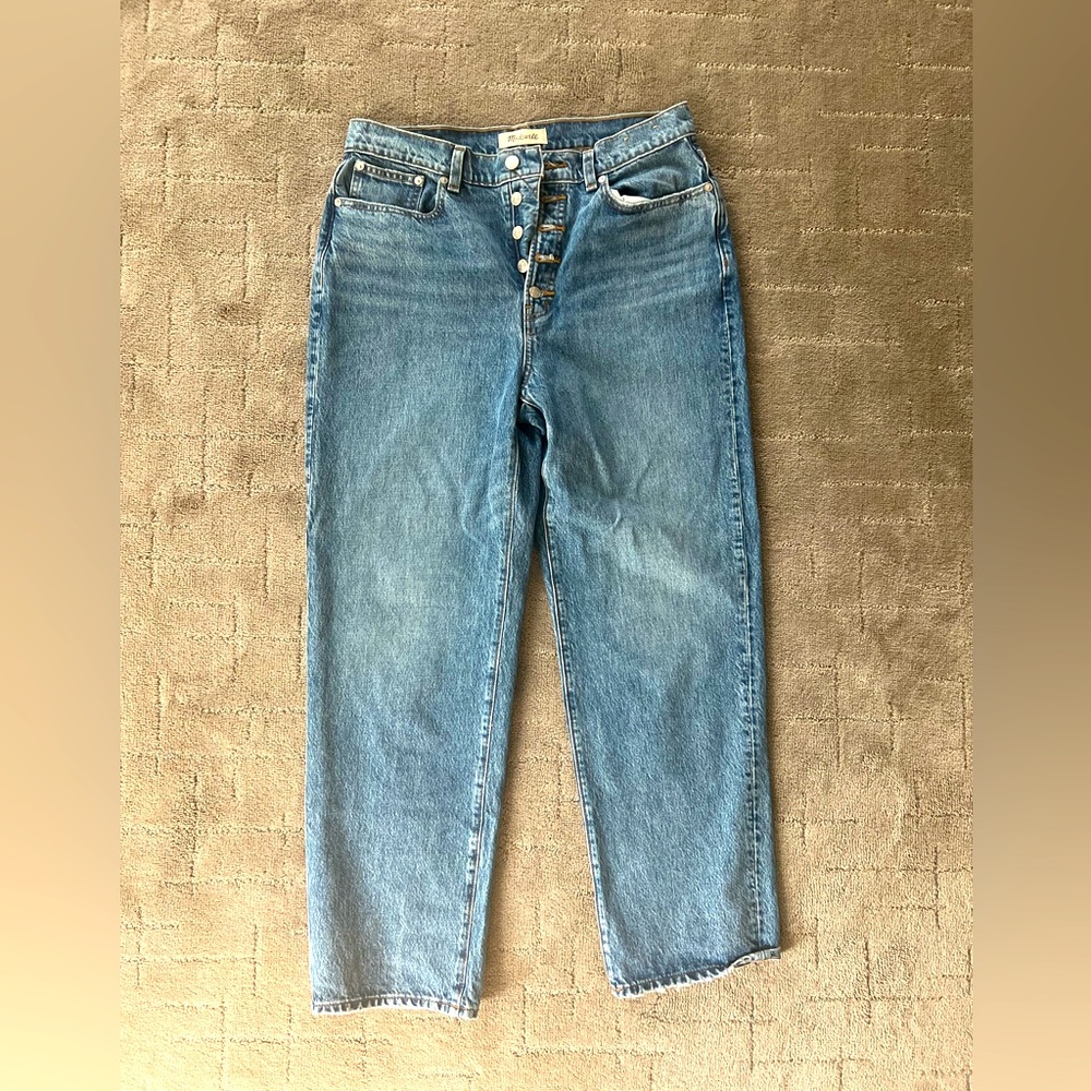 Women’s Madewell size 29 Perfect Straight Highrise Jeans